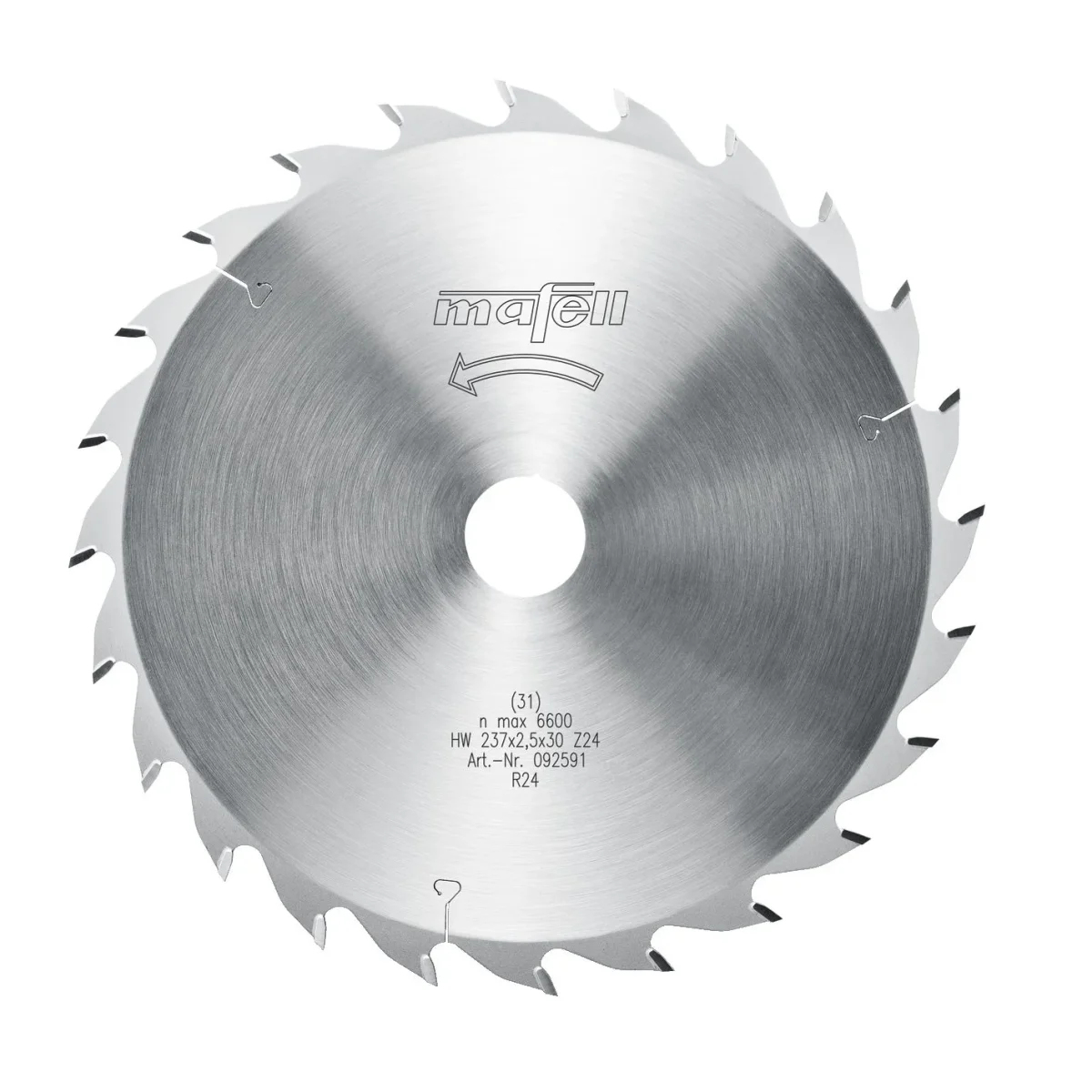 Mafell HM-Klinga, 237 x 1,8/2,5 x 30 mm, Z 24, WZ - Bild 2
