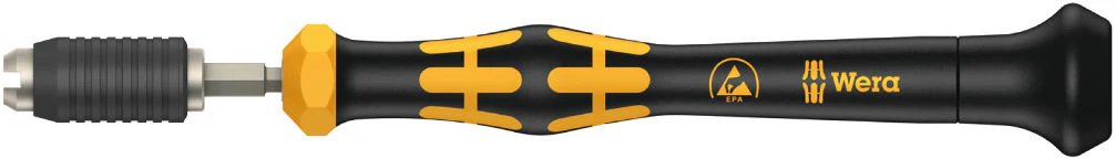 Wera 1460 Kraftform Micro ESD förinställd, inställbar momentskruvmejsel (0,02–0,11 Nm) med snabbfäste - Bild 2
