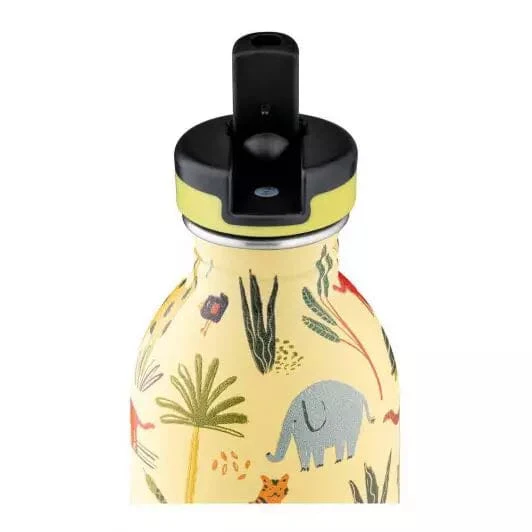 24Bottles barnflaska, 500ml - Jungle Friends (Stone Finish) - Bild 4
