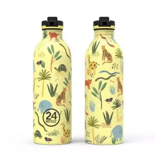 24Bottles barnflaska, 500ml - Jungle Friends (Stone Finish) - Bild 5