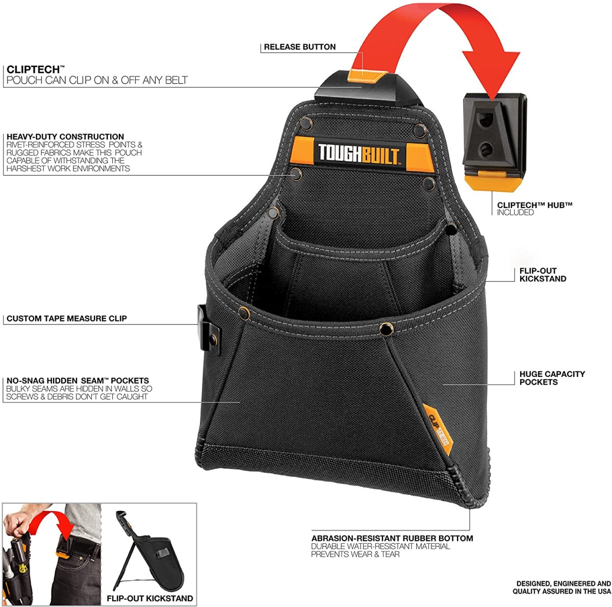 Toughbuilt Supply Pouch TB-CT-05 - Bild 4