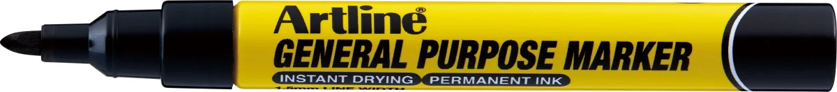 Artline general purpose marker svart - Bild 2