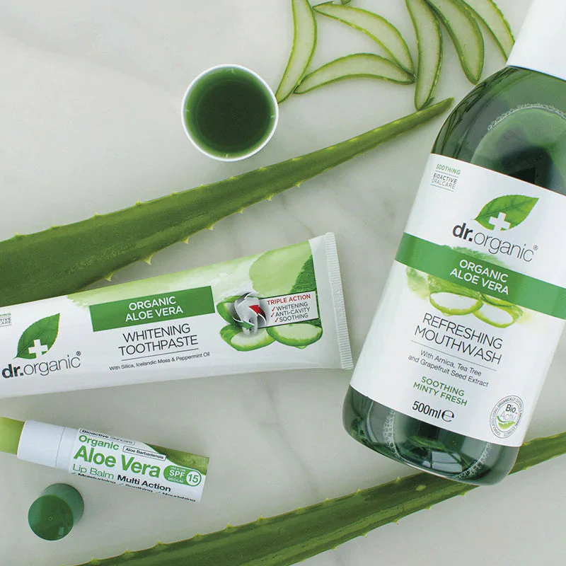 Dr. Organic Toothpaste - Tandkräm - Aloe Vera - 100ml - Bild 4