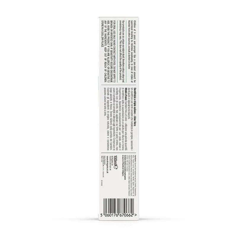 Dr. Organic Toothpaste - Tandkräm - Aloe Vera - 100ml - Bild 5