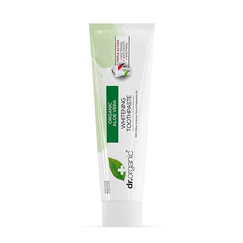 Dr. Organic Toothpaste - Tandkräm - Aloe Vera - 100ml - Bild 2