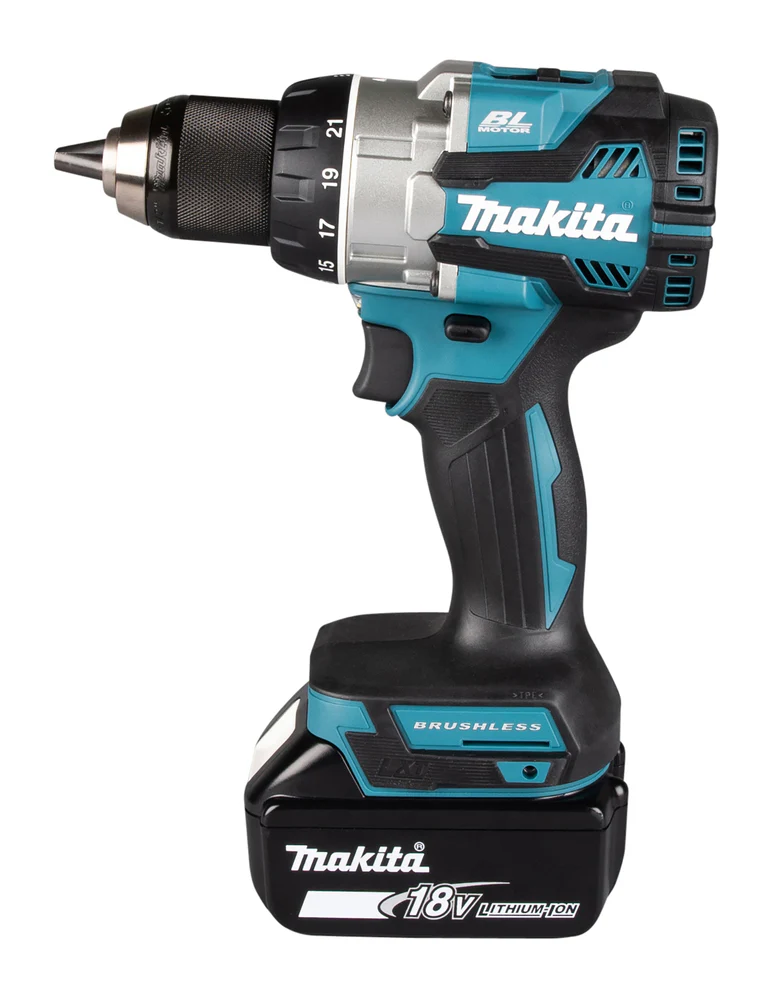 Makita Isborrpaket Borrskruvdragare DDF489 i Makpac + Isborr - Bild 4