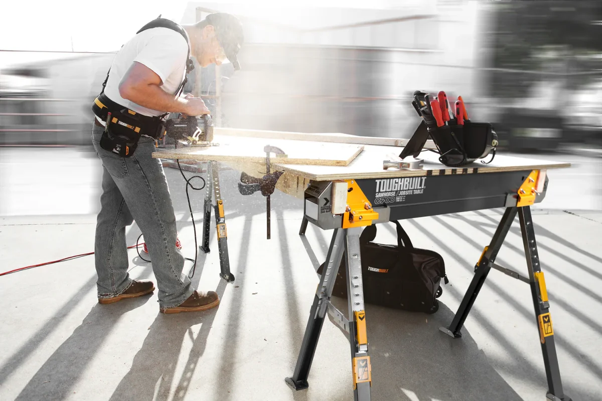 Toughbuilt 2-Pack C700 Sawhorse sågbockar - Bild 6