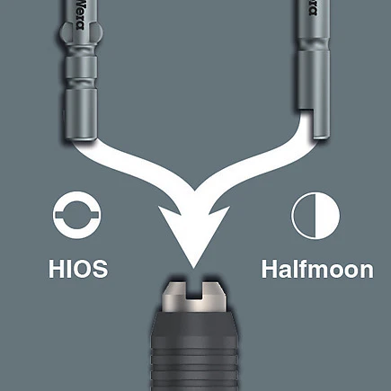 Wera 1460 Kraftform Micro ESD förinställd, inställbar momentskruvmejsel (0,02–0,11 Nm) med snabbfäste - Bild 6
