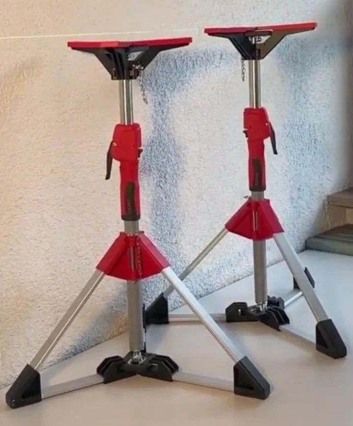 2st 90cm materialstöttor med golv- och takstativ - Bild 2