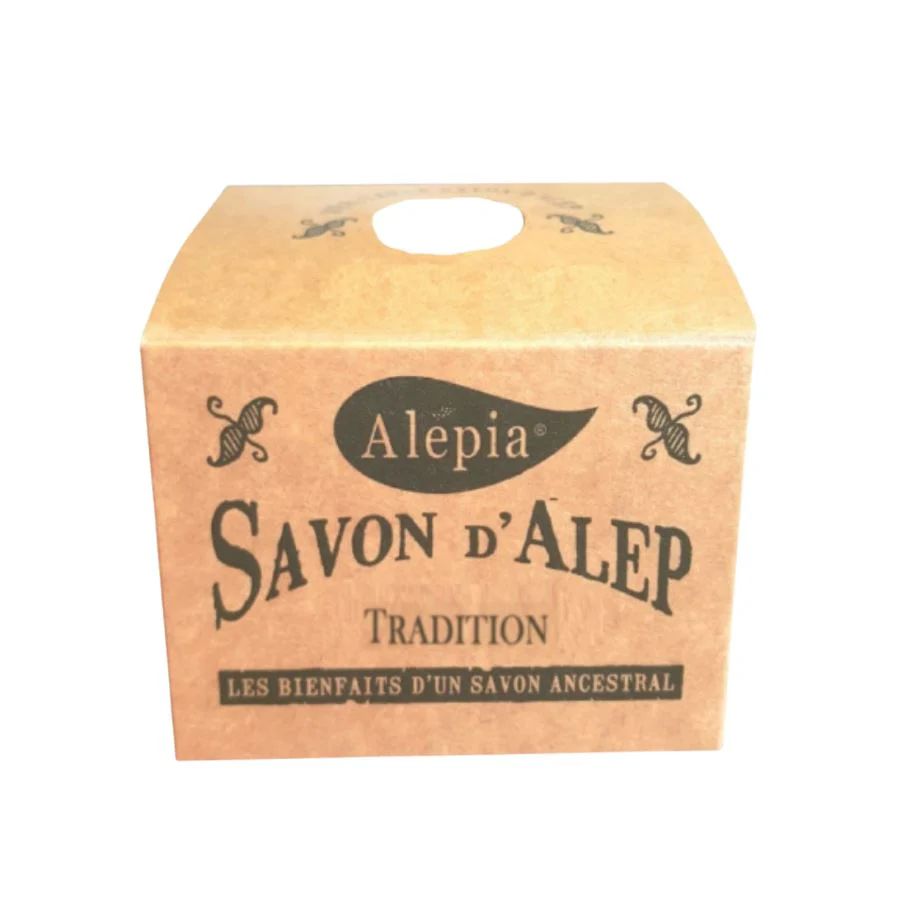 Alépia Authentic - Aleppo tvål - 1% Lagerbärsolja - 190g - Bild 2