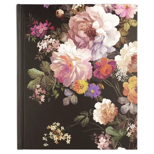 Skrivbok,  Midnight Floral