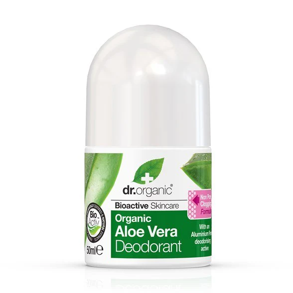 Dr. Organic Deodorant - Aloe Vera - 50ml - Bild 3