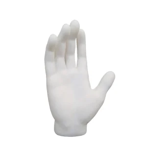 Hand, vit "marmor"