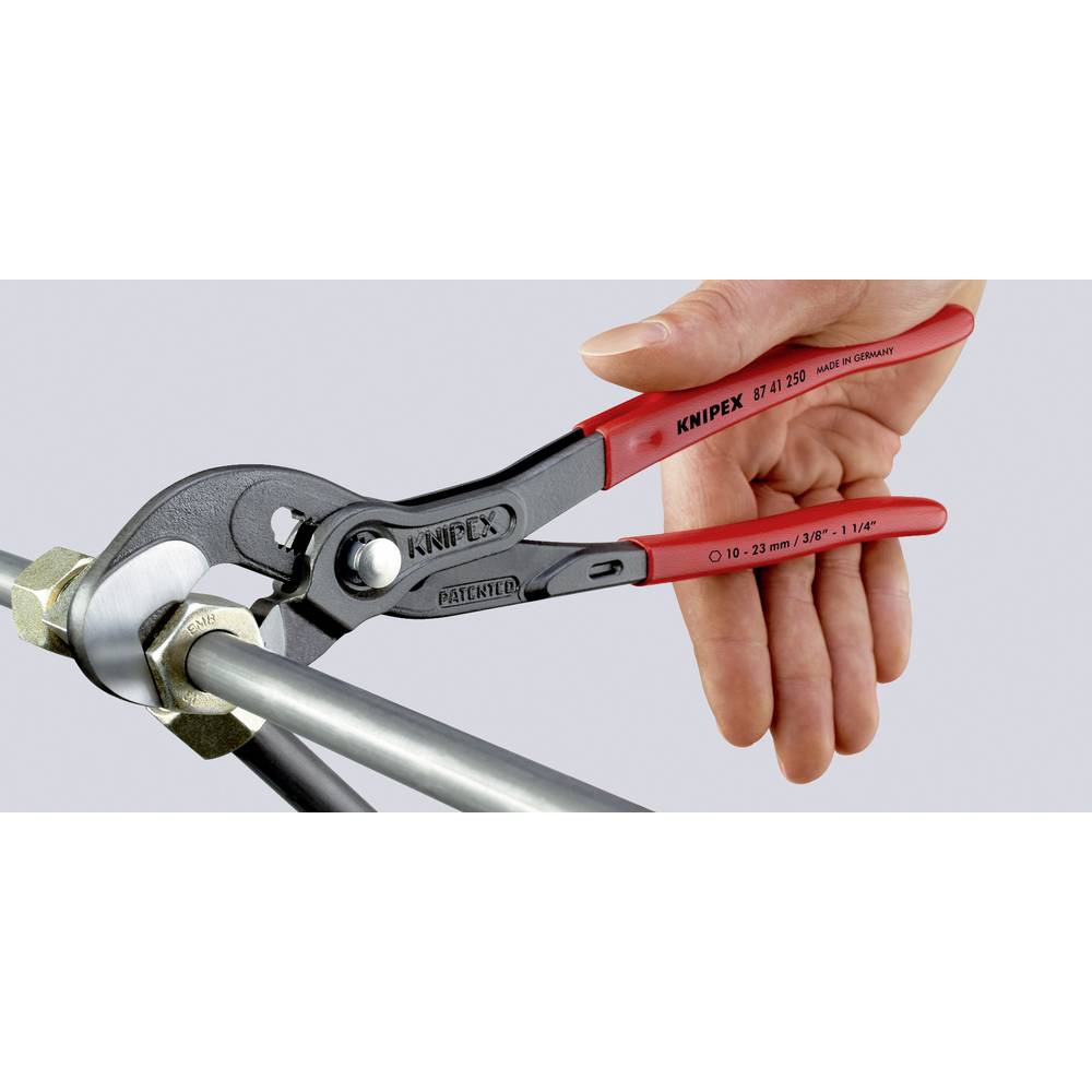 KNIPEX Muttertång "Papegojkäft" 250mm 10-32mm - Bild 5