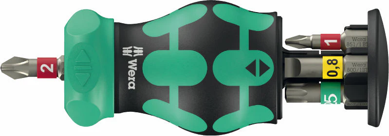 Wera Kraftform Kompakt Stubby magasin RA 1, 6 delar - Bild 2