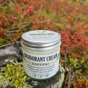 Naturlig Deo - Ekologisk Deodorant Cream 15ml Doftfri