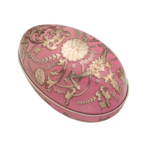 Plåtägg, rosa