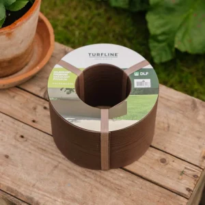 Turfline Gräskant Premium, brun, 8m/12,5cm/3 mm