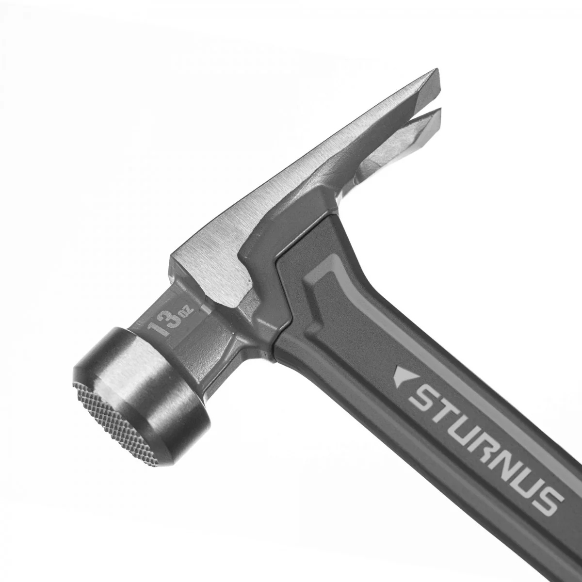 Sturnus Long Handle 13oz Velocity Rip Claw Hammer räfflad slagyta - Bild 4